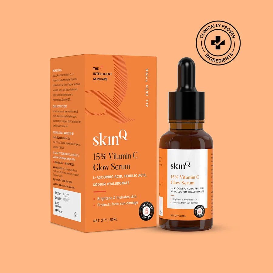 How to use SkinQ 15% Vitamin C Glow Serum