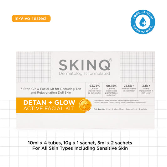 Detan+ Glow Active Facial Kit