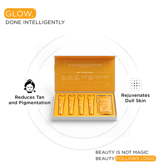 Detan+ Glow Active Facial Kit