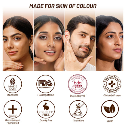Glow & Protect Radiance Duo | Dermatologist-Recommended Skincare Products for Women and Men | Best Sunscreen and Face Mask Duo