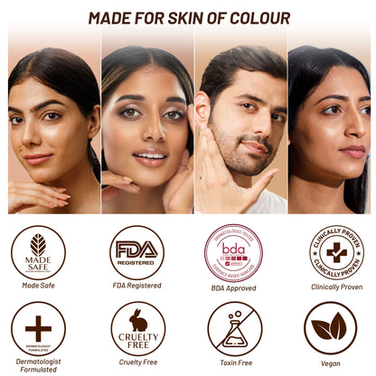 Glow & Protect Radiance Duo | Dermatologist-Recommended Skincare Products for Women and Men | Best Sunscreen and Face Mask Duo