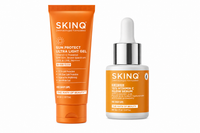 Vitamin C Serum & Sunscreen