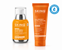 Vitamin C Serum & Sunscreen
