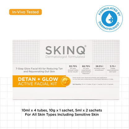 Detan+ Glow Active Facial Kit
