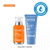 Sunscreen + Cleanser