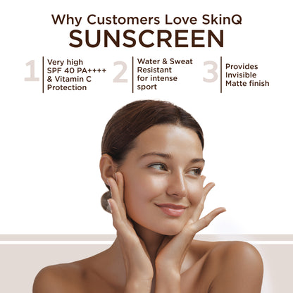 Sun Protect Ultra Light Non-sticky Sunscreen Gel: SPF 40 PA++++ | Vitamin C Sunscreen Gel | Broad Spectrum UVA and UVB Protection