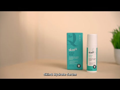 Hydrate Serum, 30 Ml: Hydrating Face Serum for All Skin Types | Active Ingredients Vitamin E, Sodium Hyaluronate | Hyaluronic Acid Serum