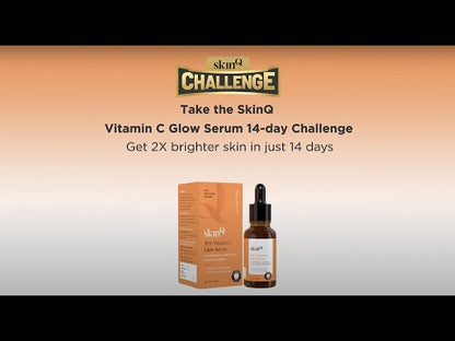 15% Vitamin C Glow Serum For Face & Neck, 20ml | L Ascorbic Acid Serum To Boost Skin Glow | Enriched with Ferulic Acid and Sodium Hyaluronate
