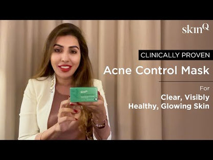 Acne Control Mask | Salicylic Acid Face Mask For Acne Prone Skin | Clears Blemishes, Reduces Breakouts | Face Mask for Women and Men